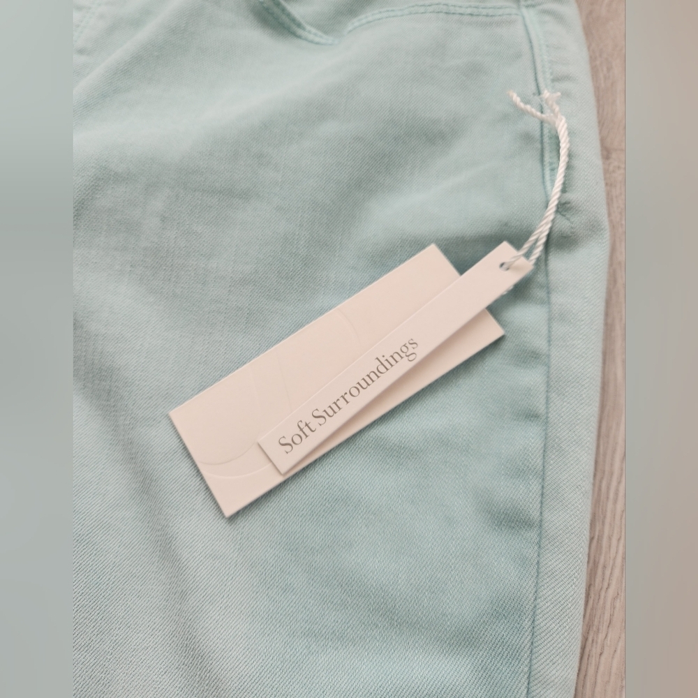 Soft Surroundings Straight Leg Jeans M - Picture 4 of 9